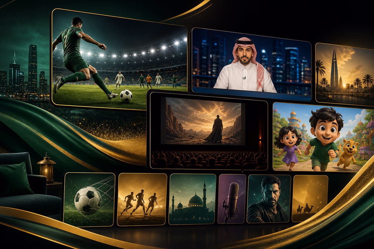 IPTV Saudi Arabia: sports, movies and Arabic TV channels